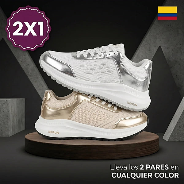 GoRun!® 2X1 2026 - Zapatillas ultra confortables Lleva 1 Par y de regalo llevas 1 Par adicional ¡GRATIS!